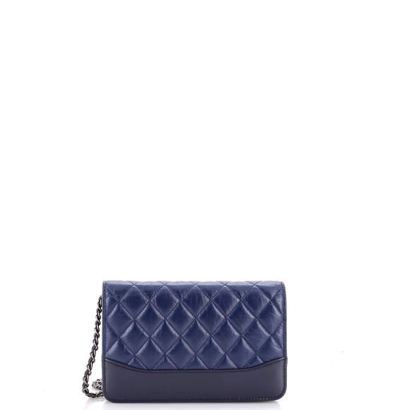 Chanel Gabrielle Wallet on Chain Quilted Aged Calfskin - Picture 3 of 5